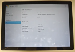 Microsoft Surface Pro 5, i5-7300U, 8GB RAM, 256GB SSD - Picture 1 of 6