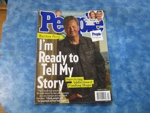PEOPLE MAGAZINE October 31, 2022 MATTHEW PERRY Surviving Addiction+ Finding Hope - Picture 1 of 1