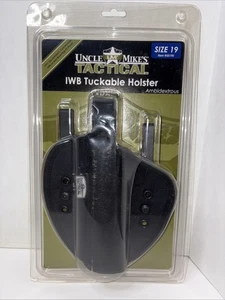 Uncle Mike's Tactical Size 19 IWB Tuckable Holster 55190- NIB Amb 1911, Browning - Picture 1 of 4