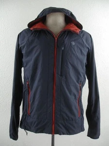 Men's M Mountain Hardwear Kor Cirrus Hybrid Hoody Jacket Gray Hooded Parka Zip - Picture 1 of 24