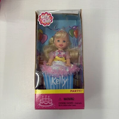 NRFB NIB BARBIE DOLL KELLY CLUB 2001 HAPPY BIRTHDAY PARTY 52750 - Image 1 of 2