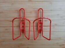2x NEW Minoura Bottle Cages | Dura-Cage AB100-4.5 | Red