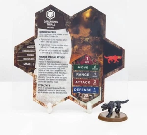 Darkprowl Thrall - C3V SOV Custom - figure & card - Heroscape - Picture 1 of 1