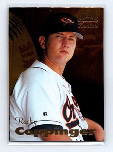 1996 Pinnacle Zenith Rocky Coppinger  #119 Baltimore Orioles Baseball Rookie