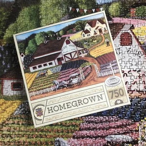 Master Pieces 750 Teile Puzzle - Eigenbau - Frische Blumen - KOMPLETT - Bild 1 von 10