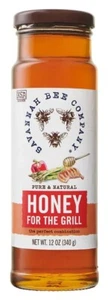 Savannah Bee Company Honey For the Grill Pure & Natural 12 OZ Glass Jar New - Picture 1 of 3