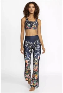 JOHNNY WAS Size-XL Bursting High Waist Sculpting Baby Bell Leggings - Picture 1 of 5