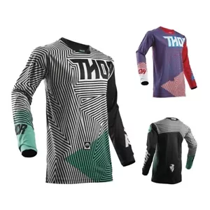 Motocross Shirt Thor Pulse GEOTEC S8 MX Jersey Enduro Quad Offroad - Bild 1 von 7