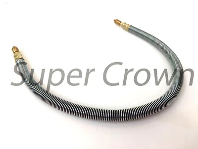SUPER CROWN Flexible Oil Mesh Metal Surround Hose Line Tubing Ф4mm x 19.69"L FHCY-405 Showa