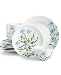 Floral 12-Pc. Dinnerware Set, Perfect for 4 - Picture 1 of 4