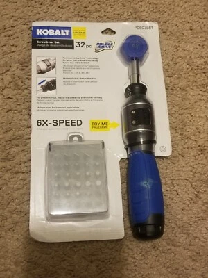 Kobalt 6X-Speed 32-pc. Screwdriver Set 0607881 - QUICK SALE - Image 1 of 2