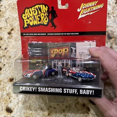 2002 JOHNNY LIGHTNING AUSTIN POWERS Die Cast CRIKEY! SMASHING STUFF, BABY! Model - Image 1 of 4