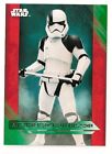 2017 Topps Star Wars The Last Jedi Green Parallel #21 Stormtrooper Executioner