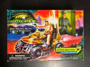 NEU VERSIEGELT Godzilla All Terrain Angriffsfahrzeug Nick 1998 Trendmasters 08572 Neu im Karton - Bild 1 von 6