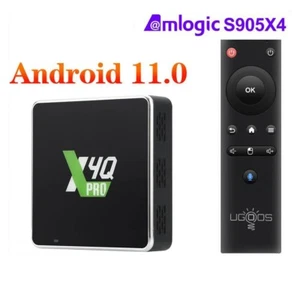 Ugoos X4Q Pro Smart TV Box Android 11 4GB 32GB DDR4 Amlogic S905X4 WiFi 1000M - Picture 1 of 8
