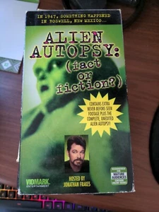 Alien Autopsy: Fact or Fiction (VHS, 1999, Uncut) - Picture 1 of 1