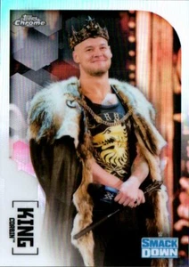 2020 Topps WWE Chrome Wrestling Card - Base Image Variations #IV-25 King Corbin - Bild 1 von 2