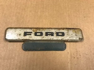 1951, 1952 F1 F2 F3 Ford Truck Original Radio Delete Plate Original Unrestored - Picture 1 of 3