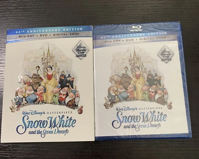 Snow White & the Seven Dwarfs Disney Movie Club Exclusive (Blu-ray/DVD)NEW - Image 1 of 4