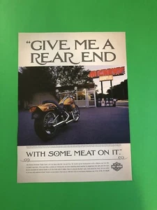 2005 HARLEY DAVIDSON NIGHT TRAIN ORIGINAL VINTAGE PRINTED AD ADVERTISEMENT - Bild 1 von 1