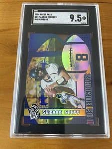 Aaron Rodgers 2005 Press Pass BN17 Big Numbers RC - Picture 1 of 3