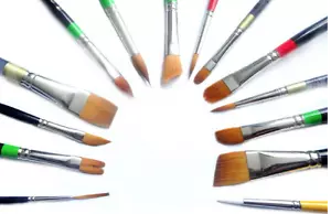 Loew Cornell Professional Brushes - Face Painting, Reborn, Art - Picture 1 of 13