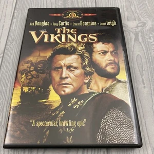 The Vikings (DVD, 2002, Widescreen) Kirk Douglas Tony Curtis Janet Leigh MGM - Picture 1 of 6