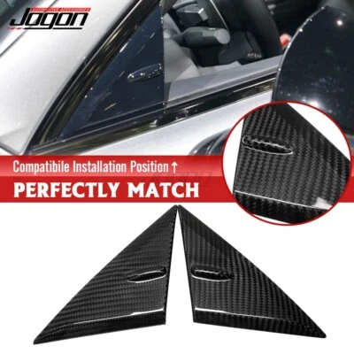 Carbon Window A-Pillor Cover Decor For Lexus IS300 350 500 IS F Sport 2021-2024 - Image 1 of 4