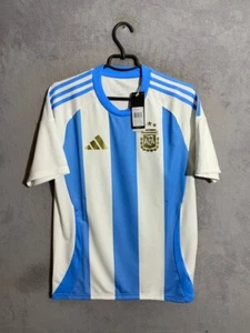 Argentina Jersey Fan Version Home Football Soccer Shirt 2024 Adidas Men Size M - Picture 1 of 8