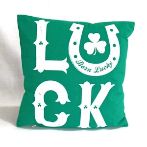 Born Lucky Whimsical Decorative Pillow - Picture 1 of 4