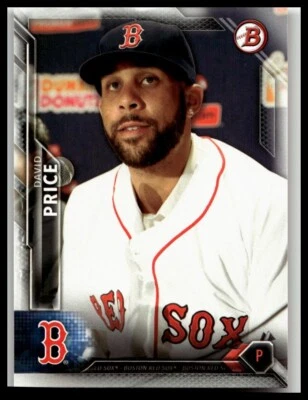 2016 Bowman #92 David Price Boston Red Sox - Image 1 of 2