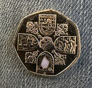 2022 - King Charles 111 50p Münze - Four Nations - Bild 1 von 4