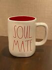 Rae Dunn "SOUL MATE" Ivory & Red, Valentine's, Ceramic Coffee/Tea MUG, 16oz, NEW