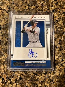 2021 Contenders #CA-VG Vaughn Grissom Prospect Autograph Braves - Picture 1 of 2