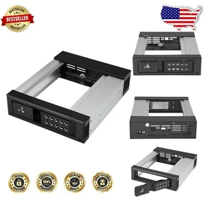 Versatile 5.25" to 3.5" Hot Swap Hard Drive Bay - Fast Speeds, Easy Maintenance - Picture 1 of 10