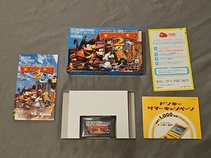 NEW UNUSED Super DONKEY KONG COUNTRY 2 GAME BOY ADVANCE GBA Japan Official - Picture 1 of 11
