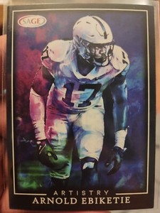 2022 SAGE Artistry Football Base/Silver/Auto Singles Pick Your Card