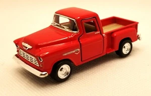 Kinsmart - Modellino scala 1:54 1955 Chevy Stepside Pick-up rosso (BBKT3002DR) - Foto 1 di 1