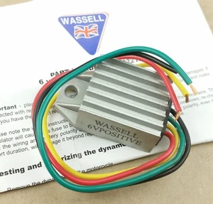 Wassell Solid State 6 Volt DC Positive Earth Regulator Replaces MCR2 - Bild 1 von 1