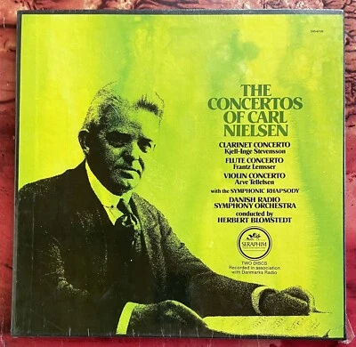 Sealed Promo 2x LP The Concertos Of Carl Nielsen , Arve Tellefsen  Box Set - NFS - Image 1 of 2