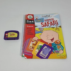 LeapFrog LeapPad Stanley Surprise Safari Learning Book & Cartridge - Picture 1 of 3