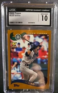 2002 Topps-Ichiro Suzuki #225-Gem Mint 10 - Picture 1 of 3
