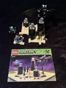 LEGO Minecraft: Der Enderdrache (21117) ~99% komplett 2 LICHTSTEINE BESCHREIBUNG LESEN - Bild 1 von 12