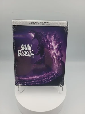 SHIN GODZILLA LIMITED EDITION STEELBOOK 4K + BLU-RAY NEW! SEALED! - Image 1 of 4