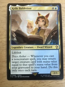 x1 Krile Baldesion R MTG Commander: Final Fantasy M/NM, English - Picture 1 of 2