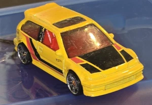2018 HOT WHEELS HONDA CIVIC '90 CIVIC EF 70TH HONDA WALMART EXCLUSIVE SERIES - Picture 1 of 3