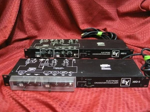 PAIR Electro-Voice (EV) XEQ-2 Electronic rackmount Crossover/Equalizer tested - Picture 1 of 17