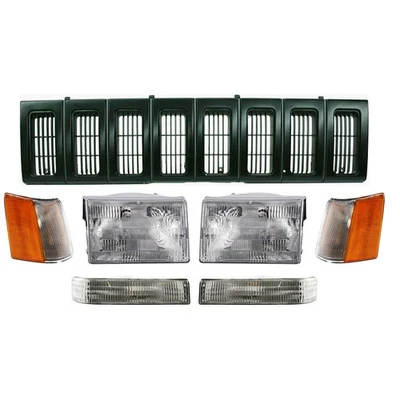 Grille Grill for Jeep Grand Cherokee 1993-1995 - Image 1 of 4