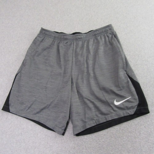 Pantaloncini Nike Uomo Slim Fit 2XL Grigio Dri Fit Active Atletica Basket