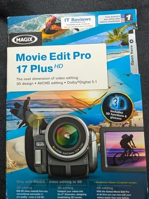 Magix 2010 Movie Edit Pro 17 Plus HD Video Editing SW  NEW IN SEALED BOX - Image 1 of 4